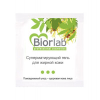 Суперматирующий гель BiorLab для жирной кожи - 3 гр.