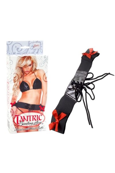 Фиксация рук к телу Tantric Binding Love Corset with Wrist Cuffs