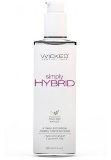 Водно-силиконовый лубрикант Wicked Simply HYBRID - 120 мл.