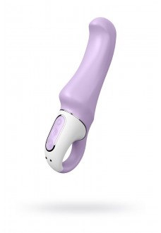 Сиреневый вибратор Satisfyer Charming Smile - 18,5 см.