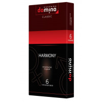 Гладкие презервативы DOMINO Classic Harmony - 6 шт.