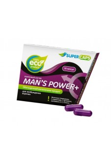 Капсулы для мужчин Man s Power+ с гранулированным семенем - 10 капсул (0,35 гр.)