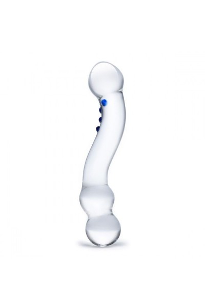 Изогнутый стеклянный стимулятор G-точки Curved G-Spot - 15,2 см.