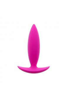 Малая розовая анальная пробка BOOTYFUL ANAL PLUG XTRA SMALL PINK - 9 см. 