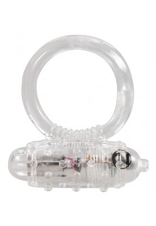 Прозрачное эрекционное виброкольцо Vibro Ring Clear