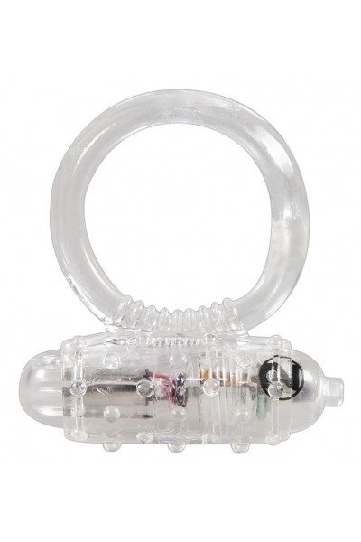 Прозрачное эрекционное виброкольцо Vibro Ring Clear