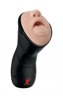 Мастурбатор-ротик Deep Throat Vibrating Stroker