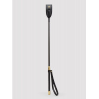 Черный стек Bound to You Faux Leather Riding Crop - 57 см.