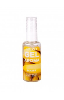 Интимный лубрикант Egzo Aroma с ароматом банана - 50 мл.