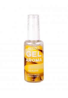 Интимный лубрикант Egzo Aroma с ароматом банана - 50 мл.