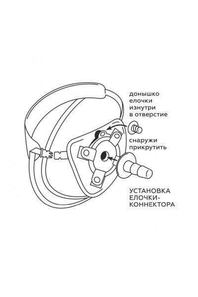 Универсальный пояс для насадок BEST UNI STRAP