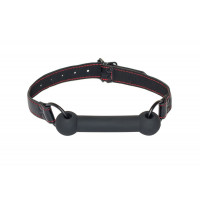 Черный кляп-трензель Infatuation