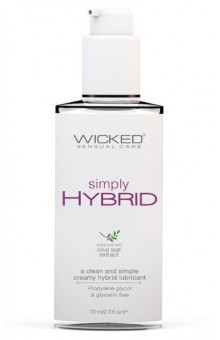 Водно-силиконовый лубрикант Wicked Simply HYBRID - 70 мл.