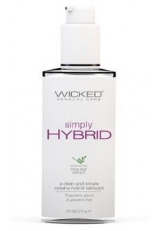 Водно-силиконовый лубрикант Wicked Simply HYBRID - 70 мл.