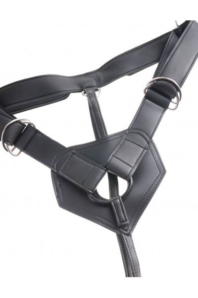 Страпон на виниловых трусиках Strap-on Harness Cock - 17,8 см.