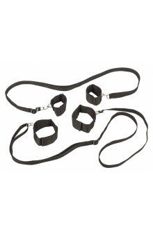 Набор для фиксации на кровати Bondage Collection Bed Restraint System Plus Size