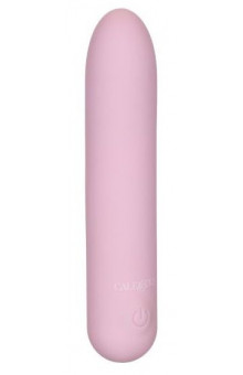 Розовый гибкий мини-вибратор #CharmMe - 9,5 см.