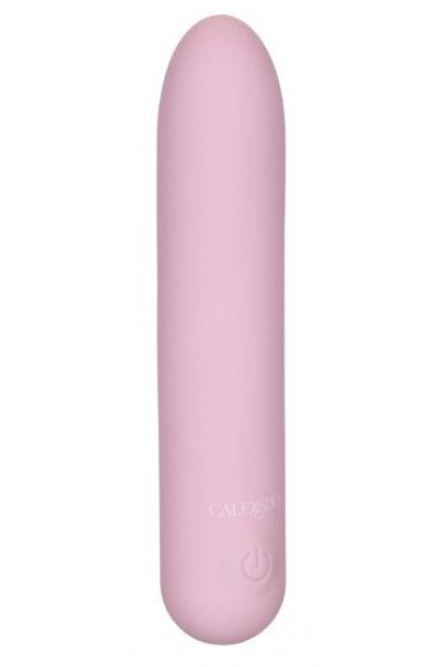 Розовый гибкий мини-вибратор #CharmMe - 9,5 см.