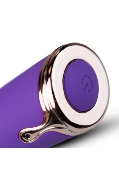 Фиолетовый клиторальный вибратор The Countess Pinpoint Vibrator - 19 см.