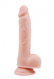 Телесный фаллоимитатор-реалистик Dual Density Dildo - 19,5 см.