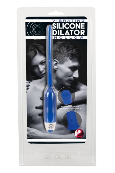 Полый уретральный вибростимулятор Dilator Vibrator