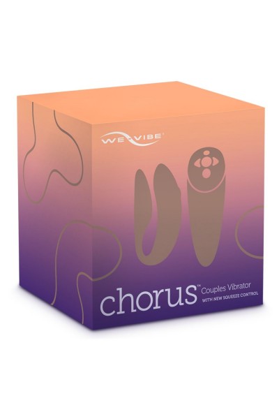 Фиолетовый вибратор для пар We-Vibe Chorus