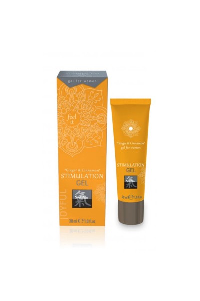 Возбуждающий интимный гель STIMULATION GEL Ginger   Cinnamon - 30 мл.