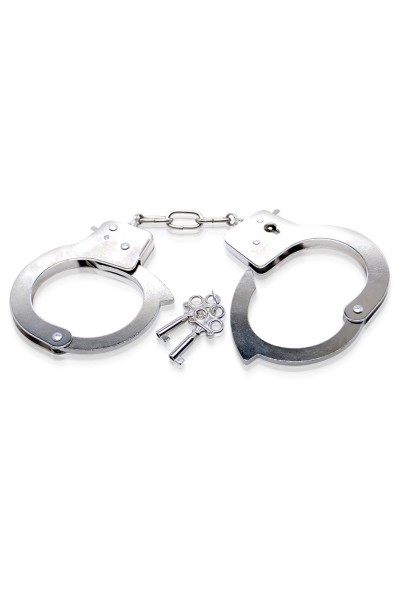 Металлические наручники Metal Handcuffs с ключиками