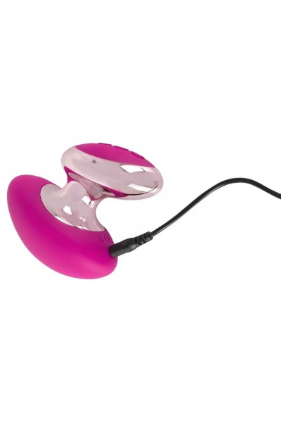 Ярко-розовый вибромассажер Couples Choice Massager