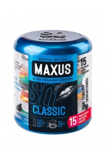 Классические презервативы MAXUS Classic - 15 шт.