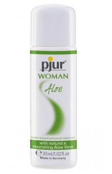 Лубрикант на водной основе pjur WOMAN Aloe - 30 мл.