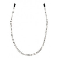 Регулируемые зажимы-пинцеты с серебристой цепочкой