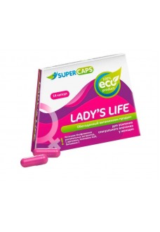 Возбуждающие капсулы Ladys Life - 14 капсул (0,35 гр.)