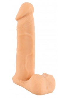 Фаллоимитатор Nature Skin Dildo Real Dong - 20 см.