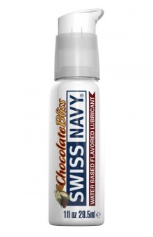 Лубрикант с ароматом шоколада Swiss Navy Chocolate Bliss Lube - 29,5 мл.