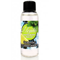 Массажное масло для тела Mojito с ароматом лайма - 50 мл.