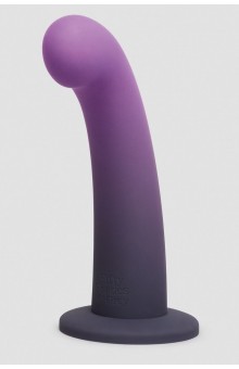 Фиолетовый, меняющий цвет фаллоимитатор Feel It Baby Colour-Changing Silicone G-Spot Dildo - 17,8 см.