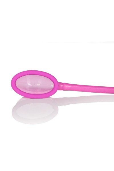 Розовая помпа для клитора Mini Silicone Clitoral Pump