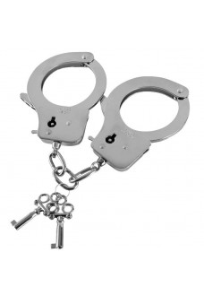 Наручники из листового металла с ключами Metal Handcuffs