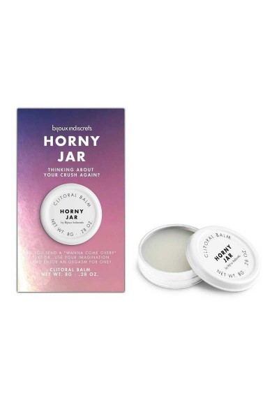 Возбуждающий бальзам для клитора HORNY JAR - 8 гр.