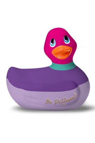 Фиолетово-розовый вибратор-уточка I Rub My Duckie 2.0 Colors