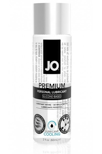 Охлаждающий лубрикант на силиконовой основе JO Personal Premium Lubricant Cooling - 60 мл.