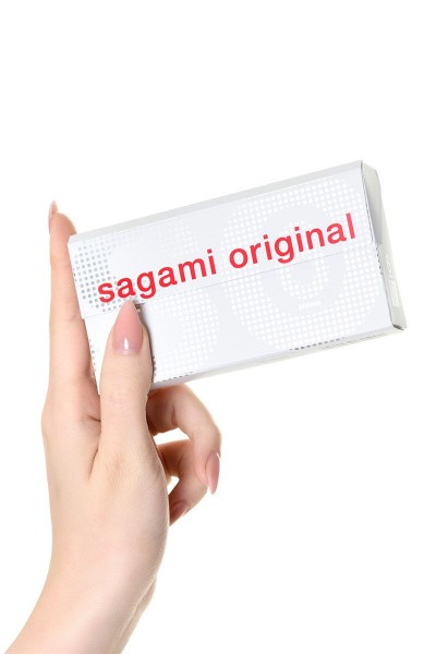 Ультратонкие презервативы Sagami Original 0.02 - 6 шт.