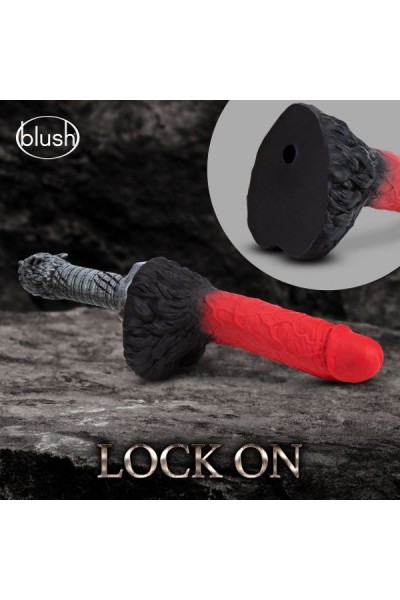 Реалистичный фаллоимитатор Lycan Lock On Werewolf Dildo - 26,7 см.