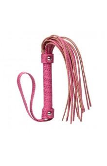 Розовая плеть Tickle Me Pink Flogger - 45,7 см.