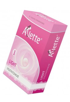 Ультратонкие презервативы Arlette Light - 6 шт.