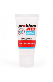 Обеззараживающий гель для рук Problem.net Active - 30 гр.