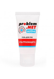 Обеззараживающий гель для рук Problem.net Active - 30 гр.