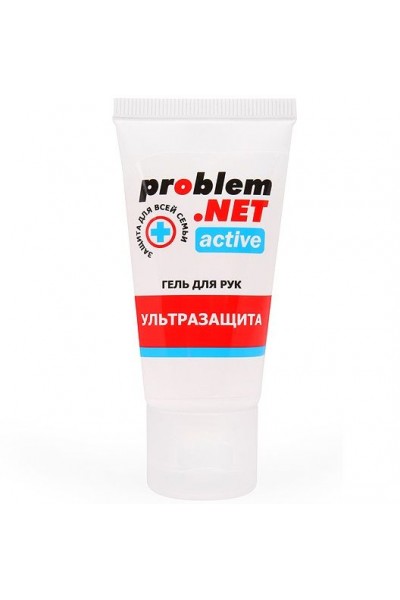 Обеззараживающий гель для рук Problem.net Active - 30 гр.