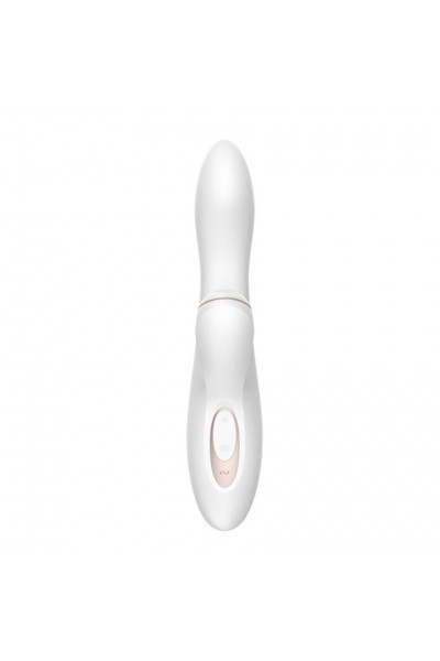 Вибромассажер с вакуумно-волновой клиторальной стимуляцией Satisfyer Pro + G-Spot - 22 см.